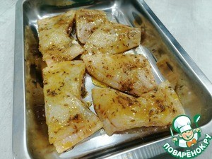 Камбала в соусе карри запеченная в духовке Камбала в соусе карри запеченная в духовке