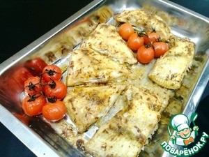 Камбала в соусе карри запеченная в духовке Камбала в соусе карри запеченная в духовке