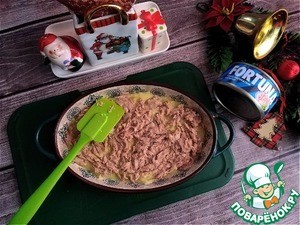 Картофельная запеканка с консервированным тунцом Картофельная запеканка с консервированным тунцом