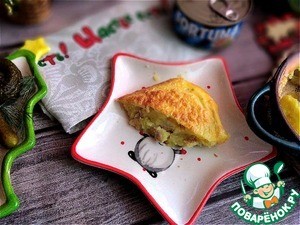 Картофельная запеканка с консервированным тунцом Картофельная запеканка с консервированным тунцом