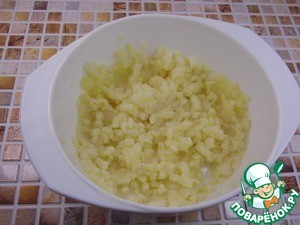 Картофельные ватрушки с тунцом