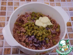 Картофельные ватрушки с тунцом