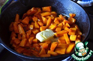 Каша с рисовой полентой и тыквой Каша с рисовой полентой и тыквой