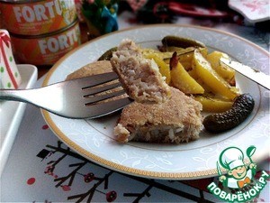 Котлеты из консервированного тунца в масле Котлеты из консервированного тунца в масле