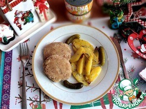 Котлеты из консервированного тунца в масле Котлеты из консервированного тунца в масле