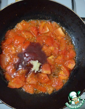 Купаты с соусом из томатов Купаты с соусом из томатов