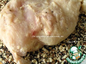 Куриные грудки в орехово-кунжутной панировке Куриные грудки в орехово-кунжутной панировке