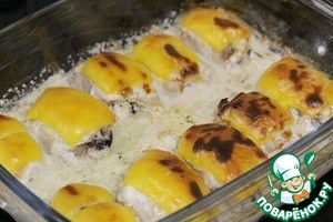 Куриные рулетики с вялеными сливами Куриные рулетики с вялеными сливами