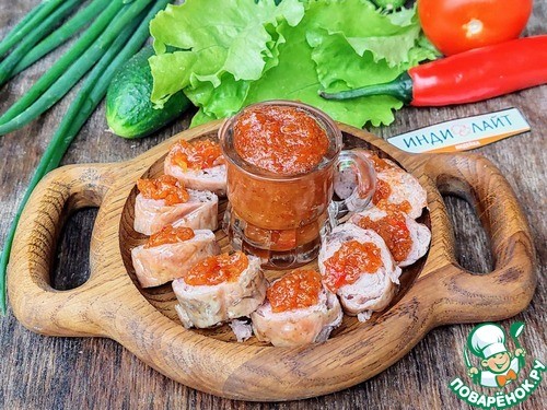 Манговый соус с купатами