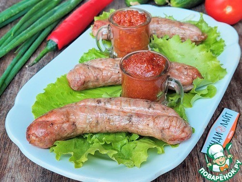 Манговый соус с купатами