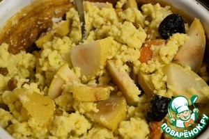 Пшённая каша с грушами Пшённая каша с грушами