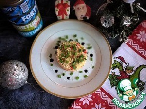 Рис с тунцом и овощами