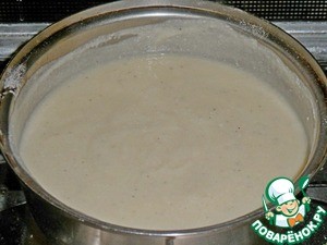 Рыба, запечённая с грибами и белым соусом Рыба, запечённая с грибами и белым соусом