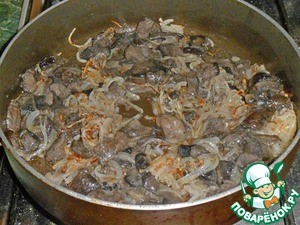 Рыба, запечённая с грибами и белым соусом Рыба, запечённая с грибами и белым соусом