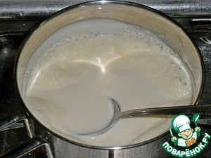 Рыба, запечённая с грибами и белым соусом Рыба, запечённая с грибами и белым соусом