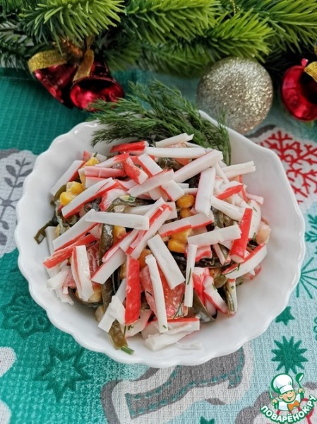 Салат "Морской ёж" Салат "Морской ёж"