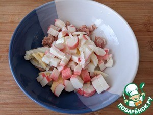 Салат "Огни Приморья" Салат "Огни Приморья"