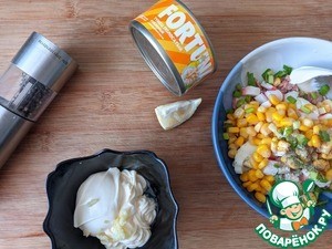 Салат "Огни Приморья" Салат "Огни Приморья"