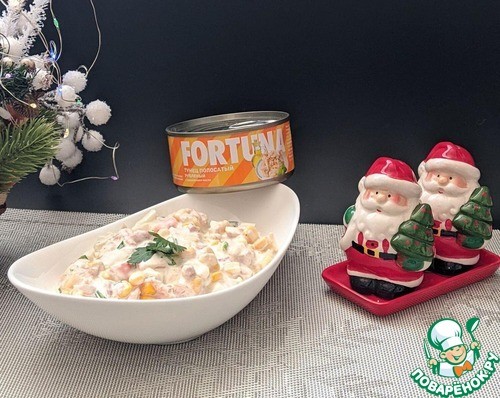 Салат "Огни Приморья" Салат "Огни Приморья"