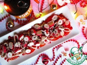 Салат с тунцом "Красное и белое" Салат с тунцом "Красное и белое"