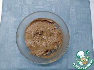 Шоколадные мини-вафли с кремом-чиз Шоколадные мини-вафли с кремом-чиз