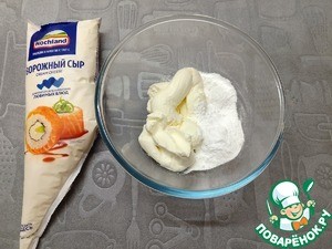 Шоколадные мини-вафли с кремом-чиз Шоколадные мини-вафли с кремом-чиз