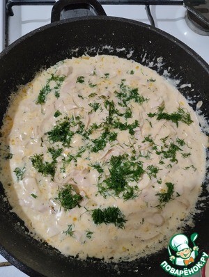 Сливочный соус из ветчины и лука Сливочный соус из ветчины и лука