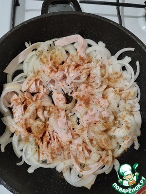 Сливочный соус из ветчины и лука Сливочный соус из ветчины и лука