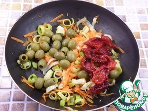 Суп с тунцом и вялеными томатами Суп с тунцом и вялеными томатами