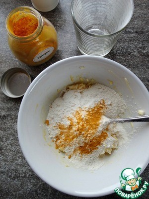 Сырное печенье с начинкой из тунца