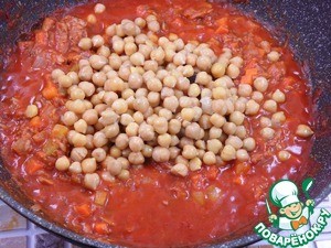 Томатный суп с тунцом и нутом Томатный суп с тунцом и нутом