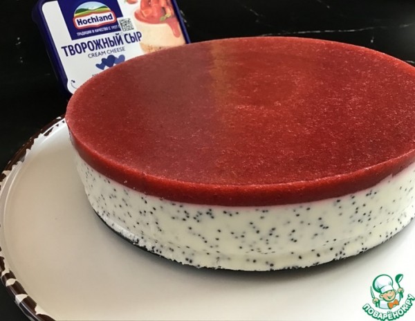 Торт с ягодным желе