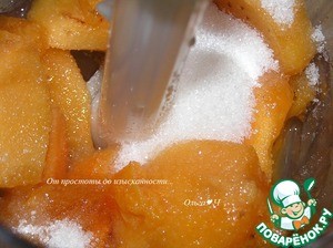 Торт "Шоколад и хурма"