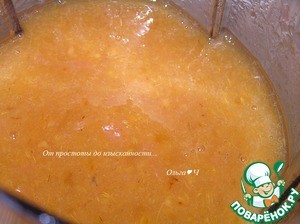 Торт "Шоколад и хурма"