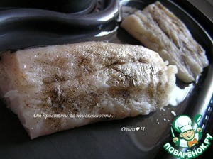 Треска с арахисовым соусом Треска с арахисовым соусом