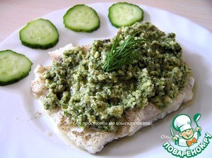 Треска с арахисовым соусом Треска с арахисовым соусом