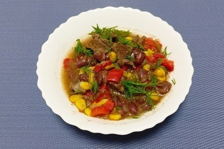 Тушеная говядина по-мексикански Тушеная говядина по-мексикански