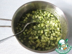 Варенье из огурцов с лаймом и мятой