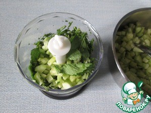 Варенье из огурцов с лаймом и мятой