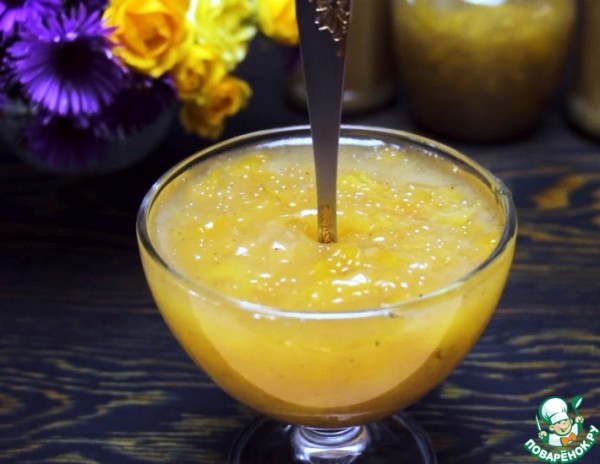 Варенье-пятиминутка из груши и банана Варенье-пятиминутка из груши и банана