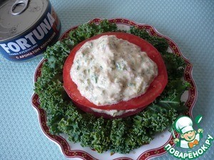 Закуска из тунца