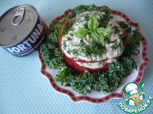 Закуска из тунца