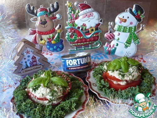 Закуска из тунца