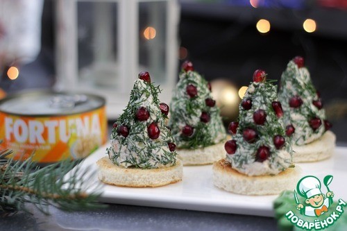 Закуска с тунцом "Ёлочка"