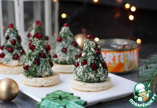 Закуска с тунцом "Ёлочка"