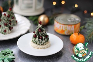 Закуска с тунцом "Ёлочка"