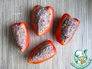 Закуска с тунцом "Красные башмачки" Закуска с тунцом "Красные башмачки"