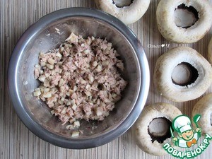 Закуска "Тунец в шляпке"