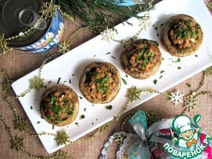 Закуска "Тунец в шляпке"