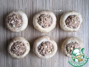 Закуска "Тунец в шляпке"